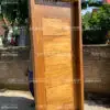 Pintu Jati Minimalis Modern dengan Detail Kayu Jati