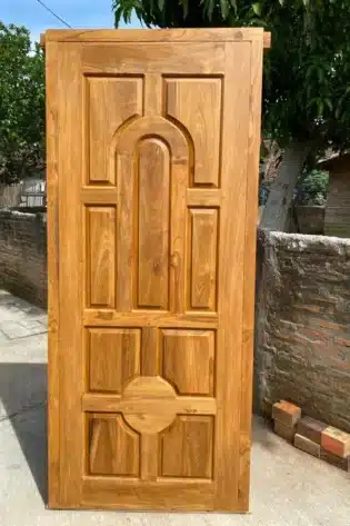 Pintu Kayu Jati Motif