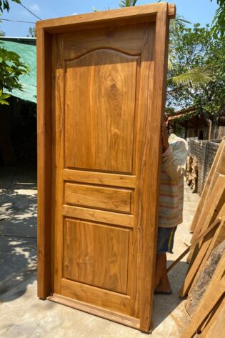 Model Pintu Kayu Jati Minimalis